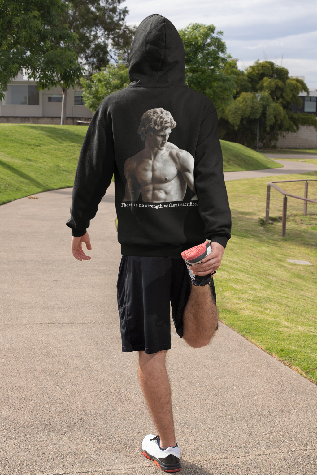Heavy Pump Cover Premium Hoodie - Herakles