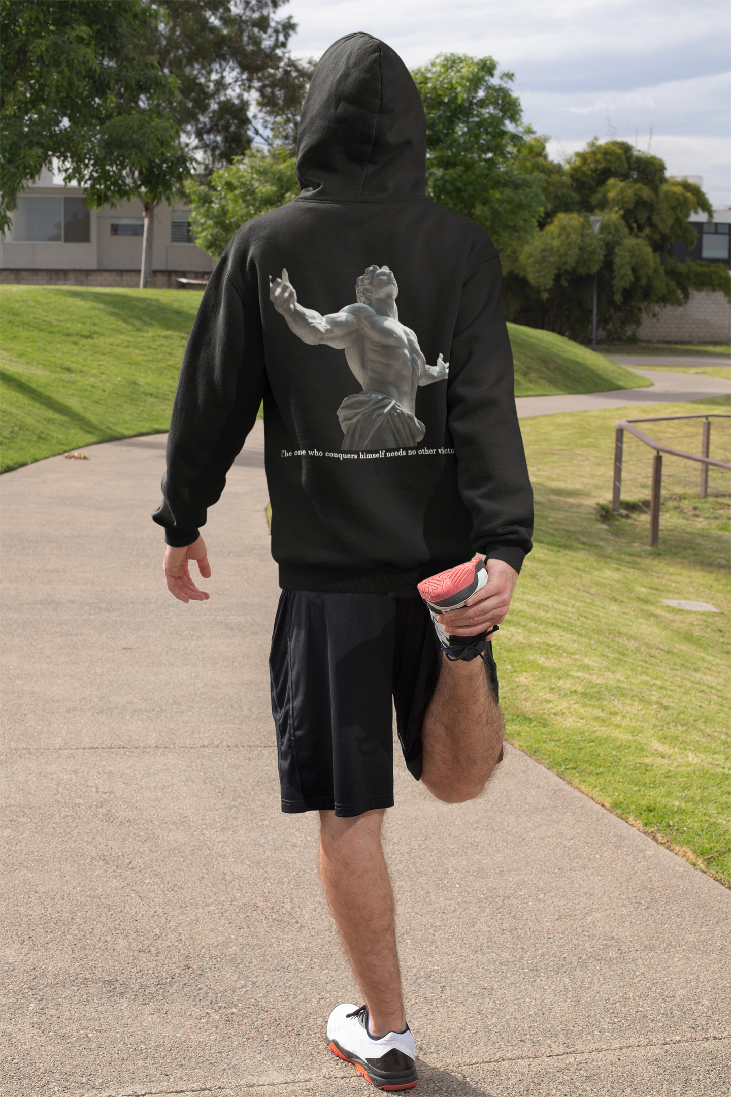 Heavy Pump Cover Premium Hoodie - Ares